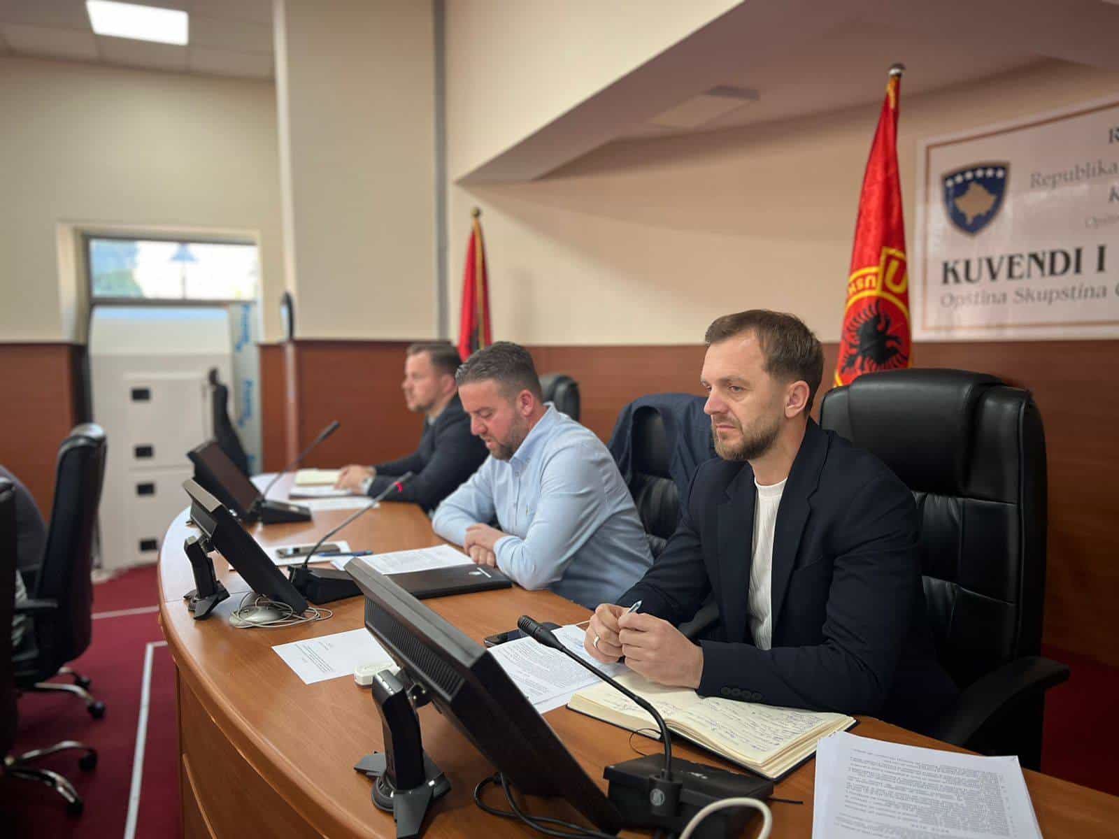 KUVENDI I KOMUNËS SË RAHOVECIT, MBAJTI MBLEDHJEN E TRETË TË RREGULLT PËR VITIN 2026